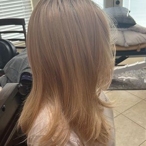 Fast styling WIG-makes it easy to change up your look. Soft bangs & long layers